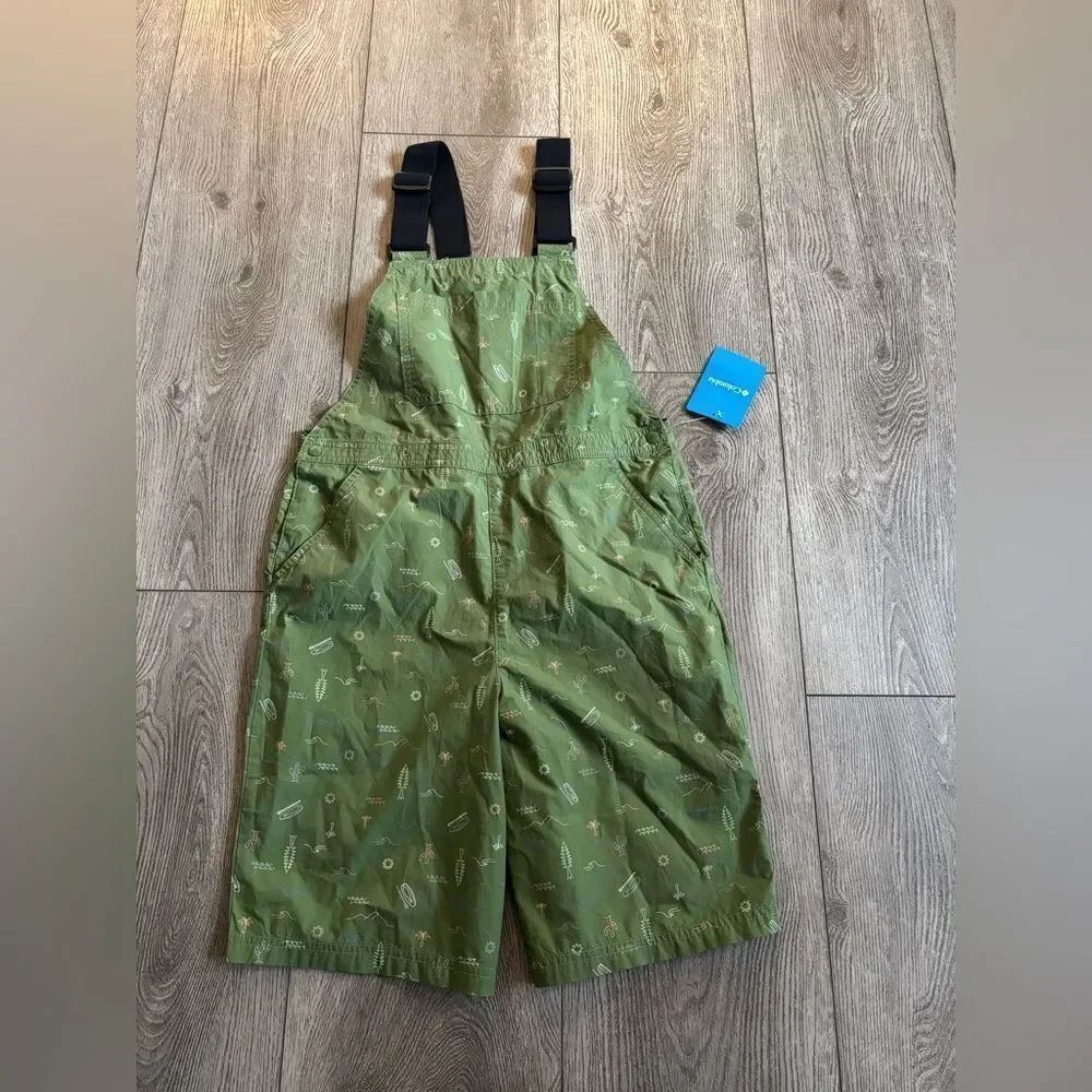 Columbia washed out Kids Green Overalls